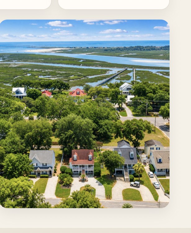 5117 S 1st from above toward the marsh